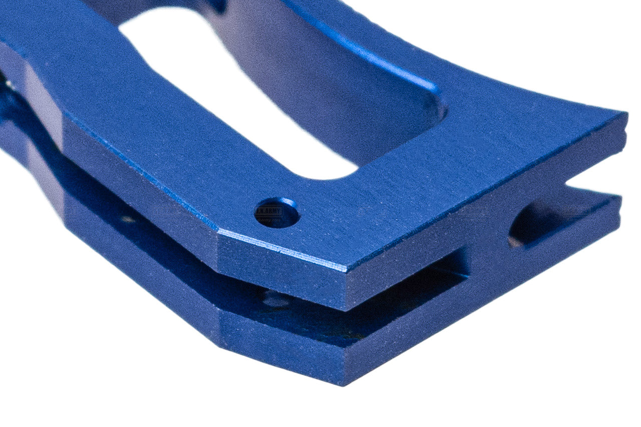 Revanchist CNC Aluminum Curved Trigger For Marui TM Hi-Capa GBBP Series -Purple