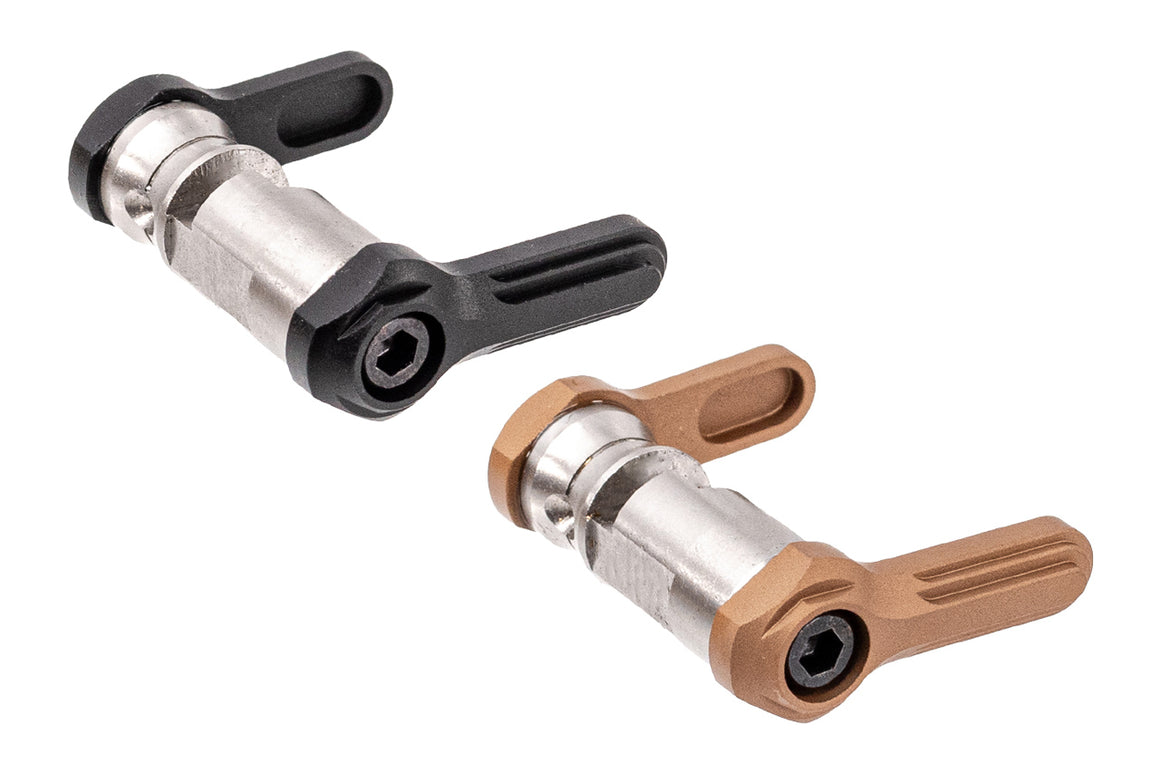 Revanchist Stainless Steel Ambidextrous Type B Selector For Marui TM MWS / SAVIA PCC H 7.5 GBBR Series -FDE