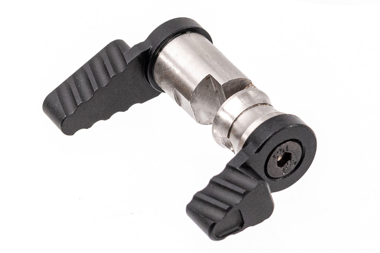 Revanchist Stainless Steel Ambidextrous Type D Selector For Marui TM MWS / SAVIA PCC H 7.5 GBBR Series