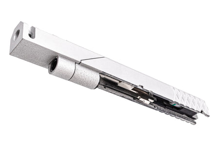 Revanchist 3D Printed 6" Slide Kit " 欲速則不達 " For Marui TM Hi-Capa GBBP Series ( Cerakote Silver )
