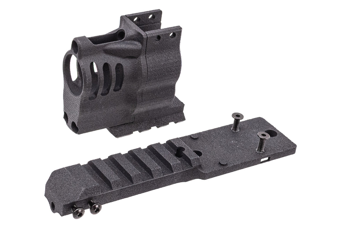 Revanchist 3D Printed Optic Mount & Compensator Set For Ares S&W 686 2" CO2 Revolver