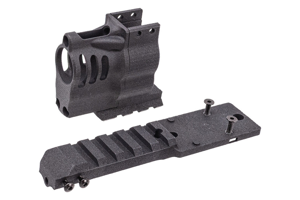 Revanchist 3D Printed Optic Mount & Compensator Set For Ares S&W 686 2" CO2 Revolver
