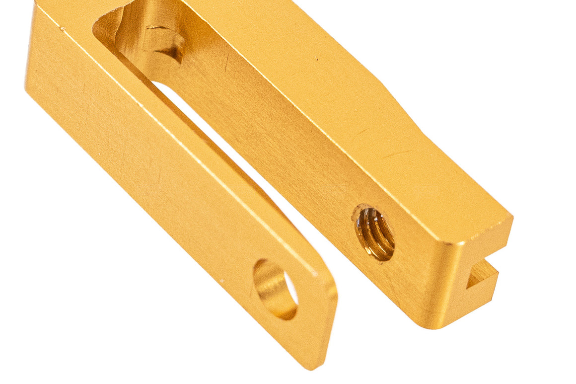 Revanchist CNC Aluminum Flat Short Trigger Type G for Marui TM Hi-Capa GBBP Series-Purple