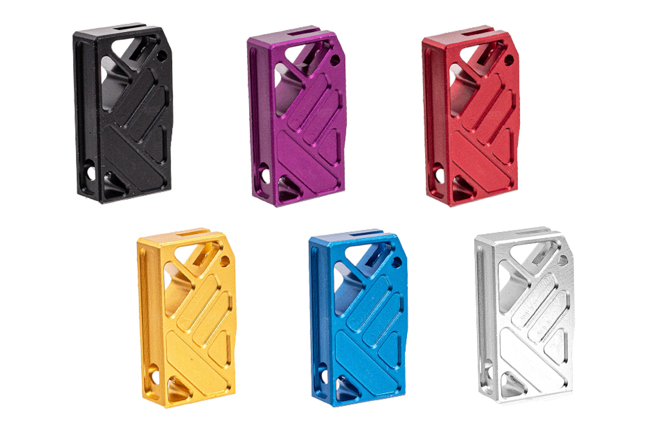 Revanchist CNC Aluminum Flat Trigger Type H for Marui TM Hi-Capa GBBP Series-Purple