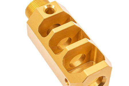 Revanchist Aluminum Open Slide Compensator For Marui TM Hi-Capa GBBP Series -Gold