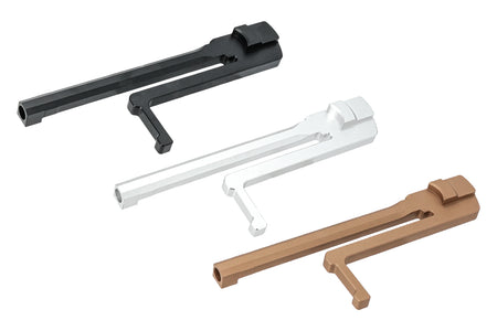 Revanchist CNC Aluminum Practical Shooting Side Charging Handle For Marui TM MWS GBBR Series -Tan