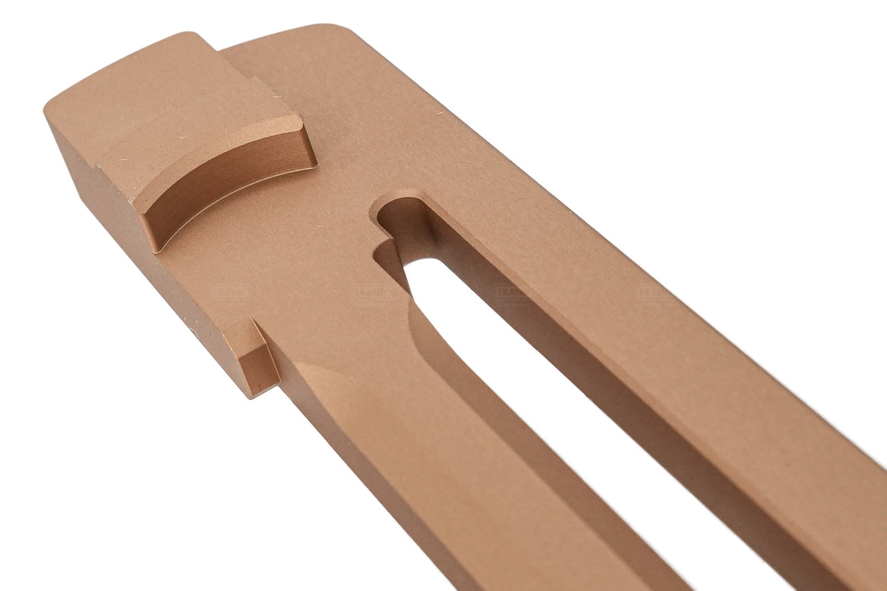 Revanchist CNC Aluminum Practical Shooting Side Charging Handle For Marui TM MWS GBBR Series -Tan