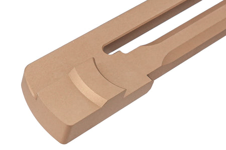 Revanchist CNC Aluminum Practical Shooting Side Charging Handle For Marui TM MWS GBBR Series -Tan