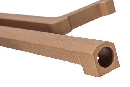 Revanchist CNC Aluminum Practical Shooting Side Charging Handle For Marui TM MWS GBBR Series -Tan