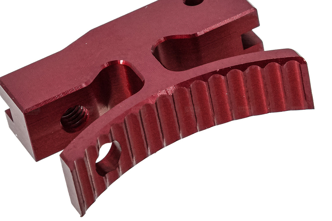 Revanchist CNC Aluminum Adjustable Trigger Type J For Marui TM Hi-Capa GBBP Series-Red