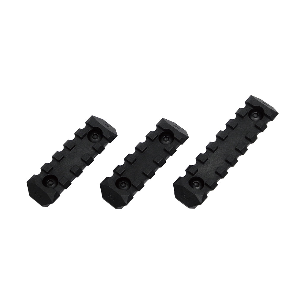 DYTAC M-LOK Polymer Rail Sections Set ( BK )