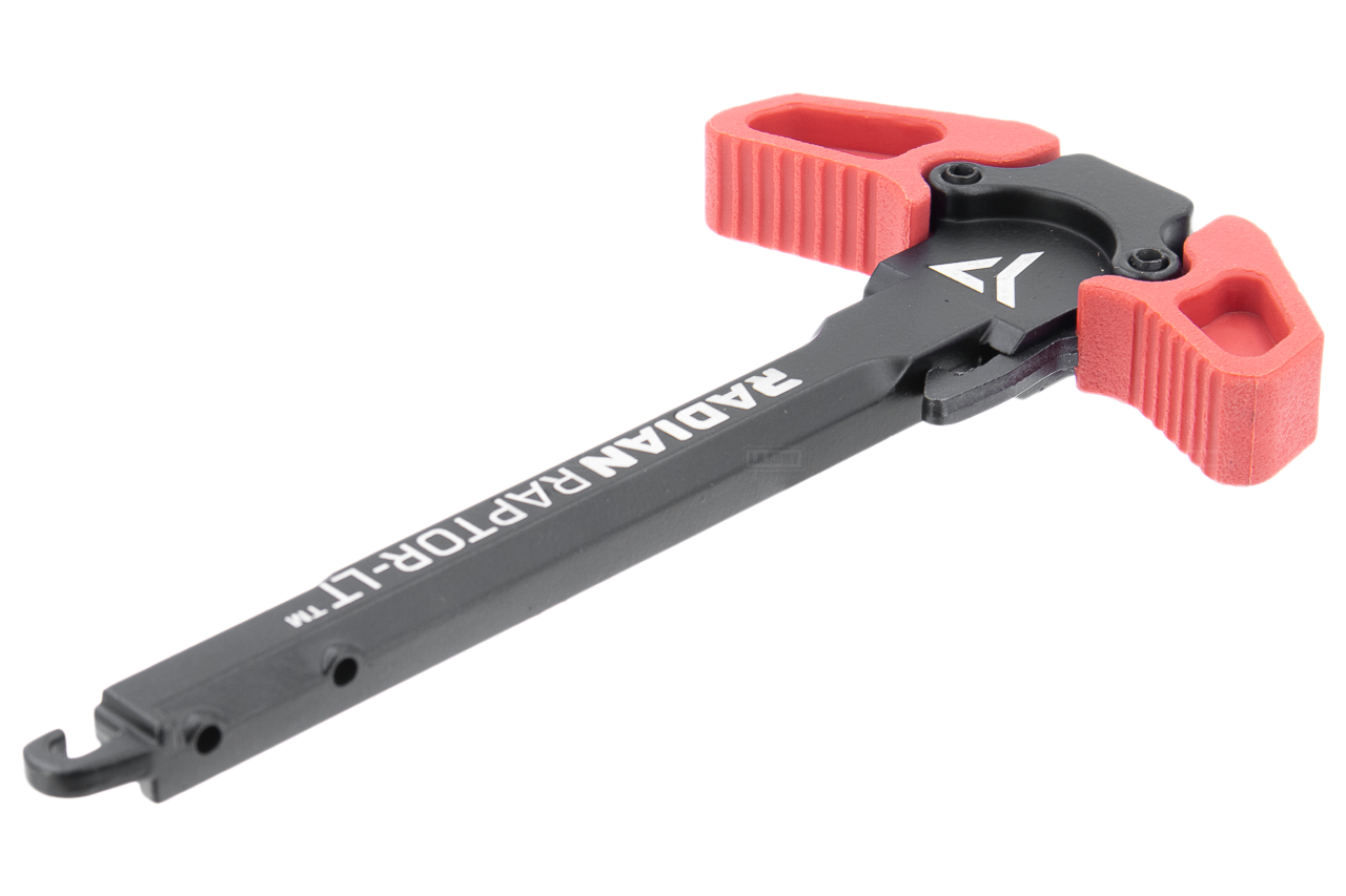 PTS Radian Raptor-LT Ambidextrous Charging Handle For AEG / ERG-Red