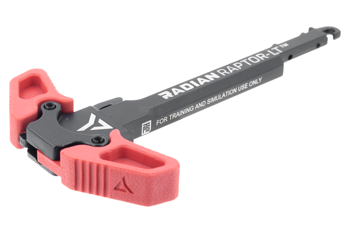 PTS Radian Raptor-LT Ambidextrous Charging Handle For AEG / ERG-Red