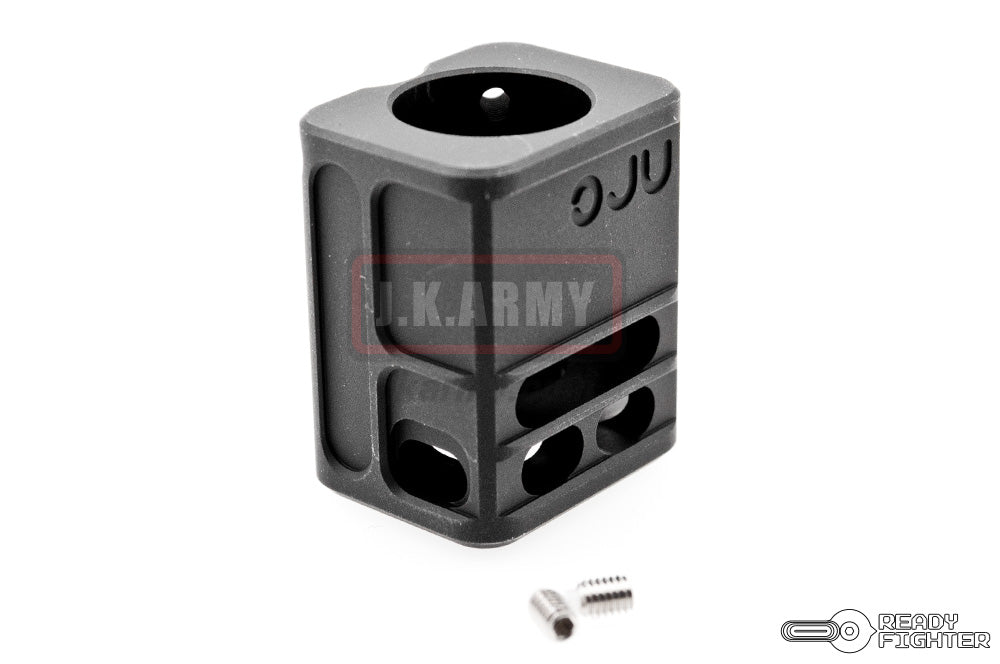 Ready Fighter ARC Divison Compensator 14mm CW / CCW Thread ( ARC Division Officially Licensed )-Gold-14mm Clockwise + ( 14CW )