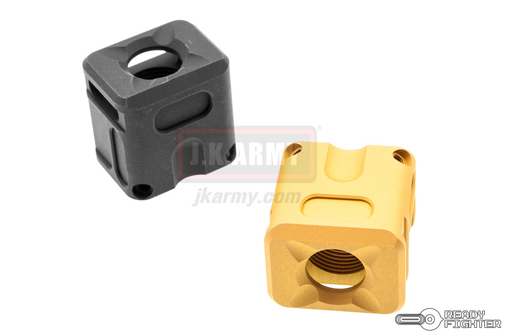 Ready Fighter ARC Divison SPARC-M Compensator 14mm CCW Thread Gold