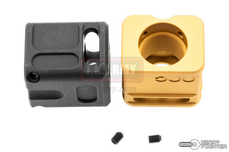 Ready Fighter ARC Divison SPARC-M Compensator 14mm CCW Thread Gold