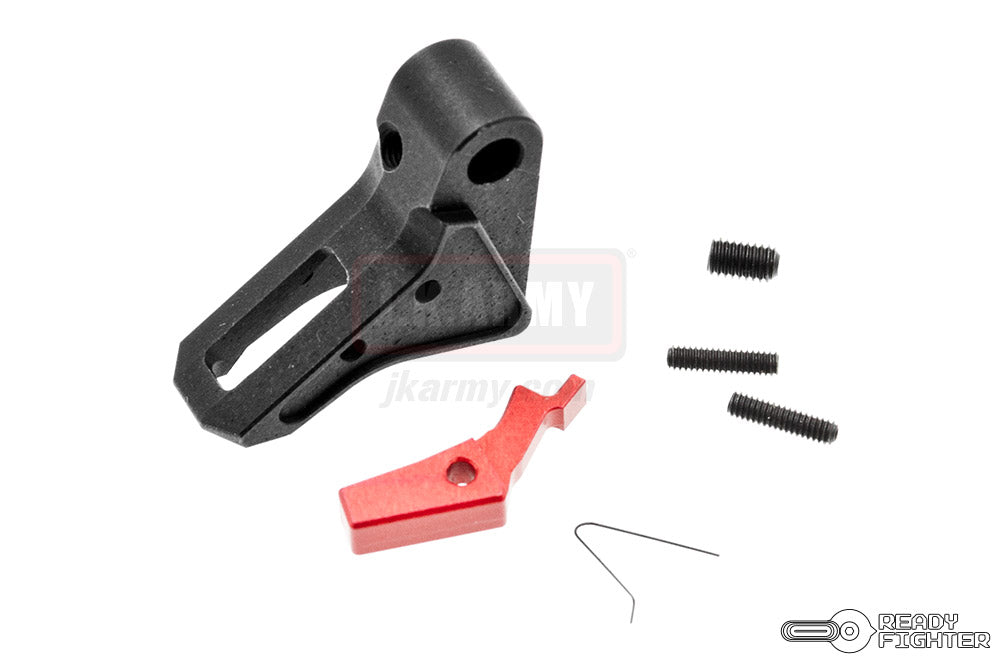 Ready Fighter FI Style CNC Aluminum Trigger G Series GBB Pistol ( Black ) ( TM / KJ / WE / VFC G Model )
