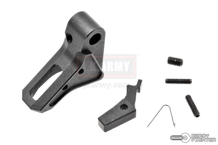 Ready Fighter FI Style CNC Aluminum Trigger G Series GBB Pistol ( TI Grey ) ( TM / KJ / WE / VFC G Model )
