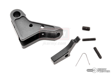 Ready Fighter FI Style CNC Aluminum Trigger G Series GBB Pistol ( TI Grey ) ( TM / KJ / WE / VFC G Model )