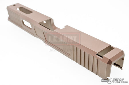 Ready Fighter LK TAC Style Slide for Marui 17 ( Light Bronze ) ( Model 17 )