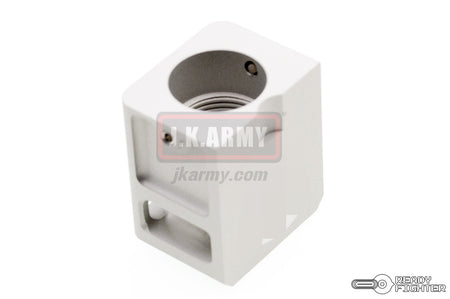 Ready Fighter TB Style V2 Micro Comp 14mm CW / CCW Thread ( Silver )-14mm Counter-Clockwise - ( 14CCW )