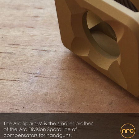 Ready Fighter ARC Divison SPARC-M Compensator 14mm CCW Thread Gold