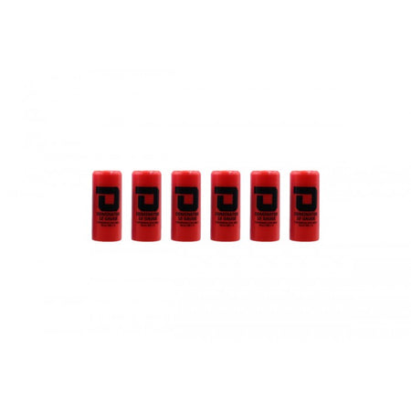 DOMINATOR™ 12 Gauge Gas Shotgun Shell Hulls - Red ( 6 Shells / Pack ) ( DM870 )