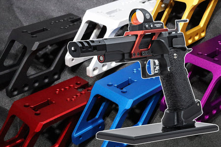 Revanchist RMR / Holosun 510C and Universal Optic Mount For Hi-Capa GBB Pistols Airsoft Series ( C-More RTS2, Sig Romeo 3, Sig Romeo 5, MAX, SRO )-Purple