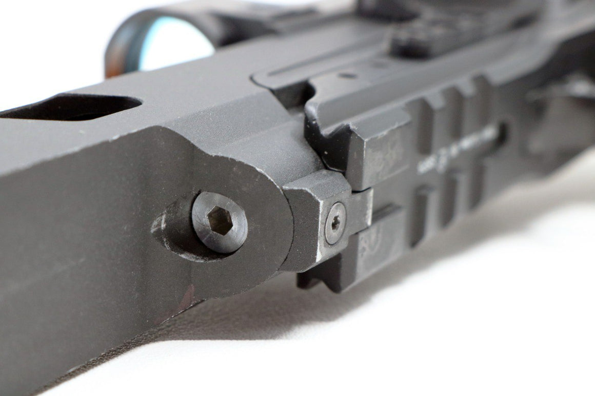 Revanchist Aluminum Guide Rod 120% Spring Set For Novritsch SSP5 GBBP ( 65% / 80% Lighter )-Short Length-Black