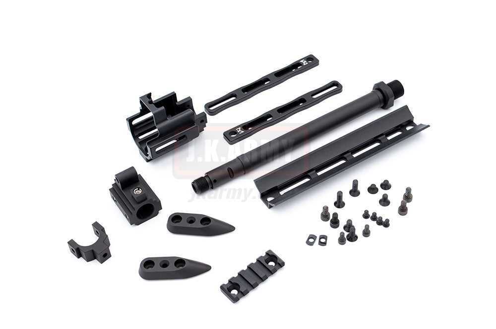 RGW M-LOK Rail Kit for Cybergun WE SCAR GBBR ( BK )