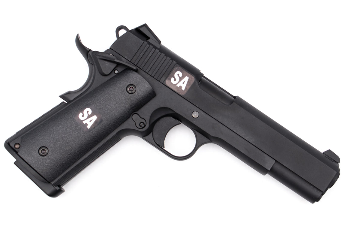 RGW SA G Style 1911 TM Spec GBB Pistol ( Black )