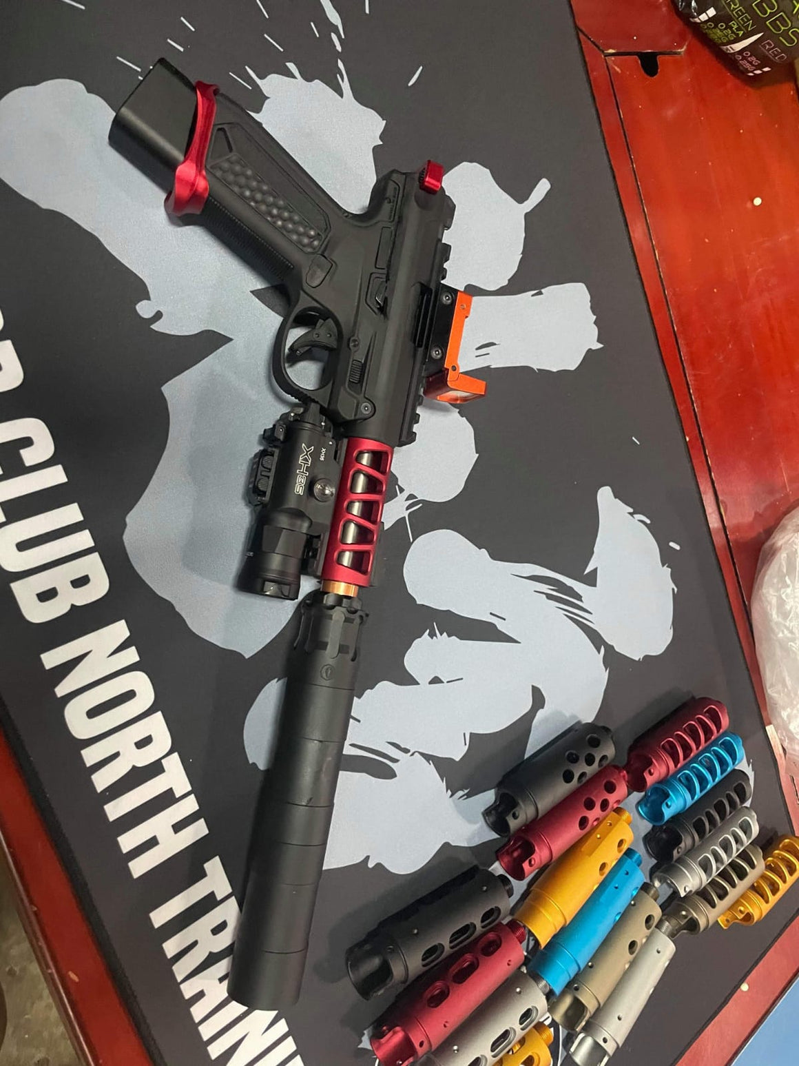 RGW CNC AAP01 Barrel Case ( AAP-01 )-Type C , Dot Cut-Black