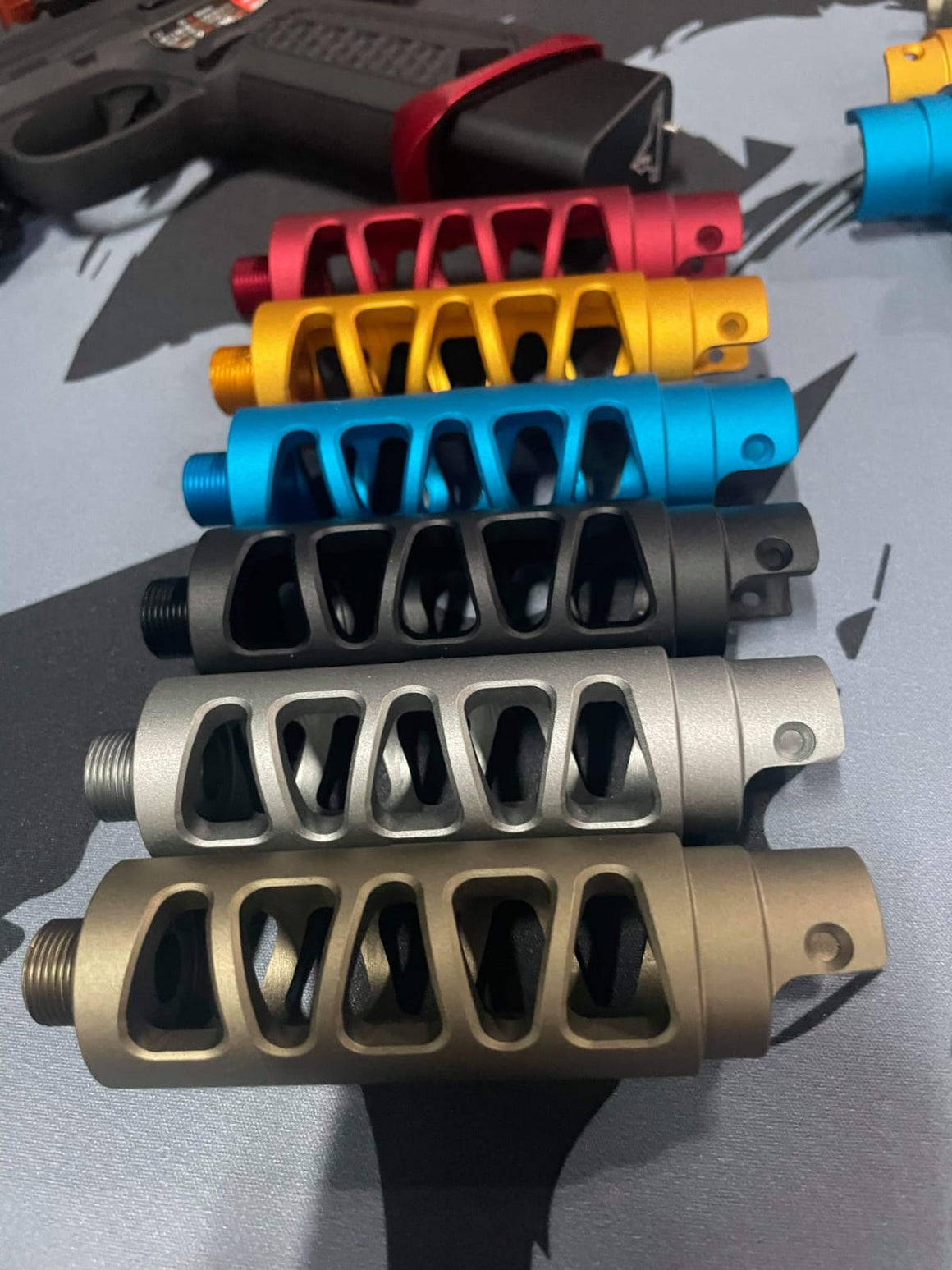 RGW CNC AAP01 Barrel Case ( AAP-01 )-Type C , Dot Cut-Black