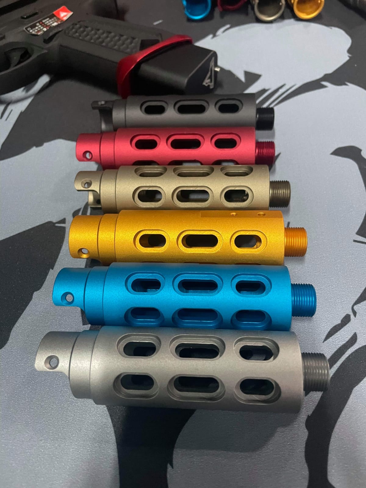 RGW CNC AAP01 Barrel Case ( AAP-01 )-Type C , Dot Cut-Black