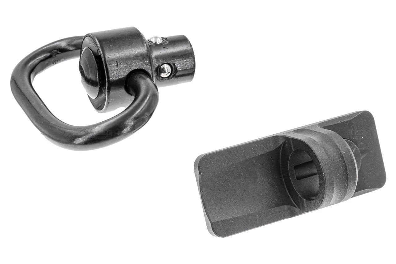 RGW QD Sling Mount For M-LOK Handguard Rail ( Black / DE )-Dark Earth ( DE )