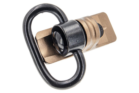 RGW QD Sling Mount For M-LOK Handguard Rail ( Black / DE )-Dark Earth ( DE )