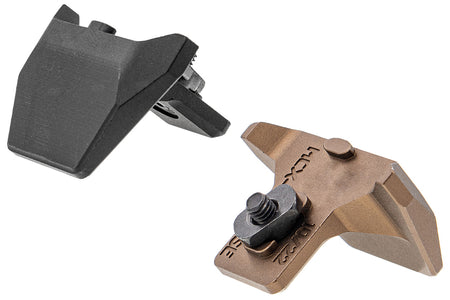 RGW Quicken R Style Handstop for M-LOK / MCX Style Rail ( Black / DE )-Dark Earth ( DE )