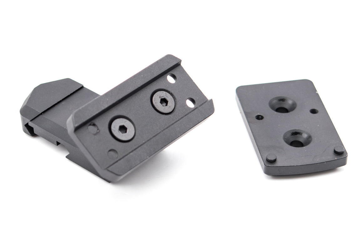 MF EG T2 / RMR Red Dot Sight Oblique Angle Offsets Mount for 1913 20mm
