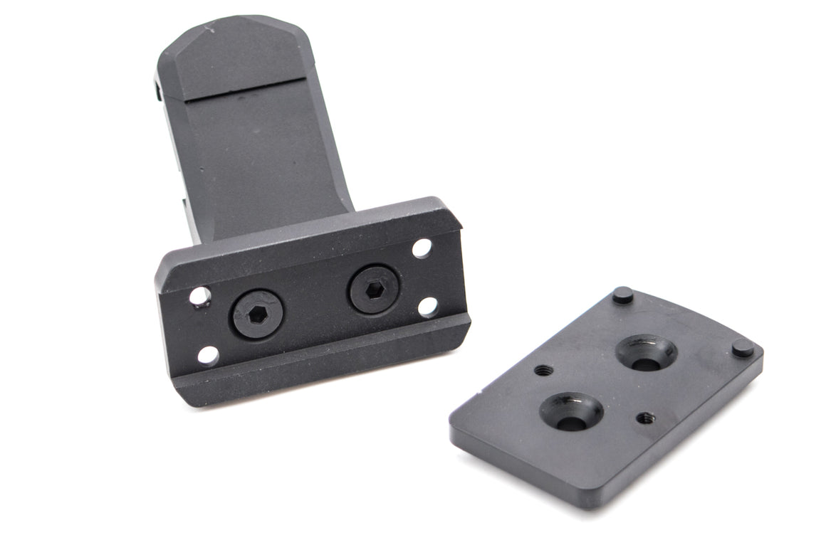 RGW T2 / RMR Red Dot Sight Oblique Angle Offsets Mount for 1913 20mm