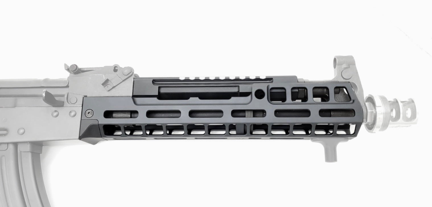 RGW RSR Style AK M-LOK 10 Inch Handguard Rail for GHK / LCT AK Series ( Black )