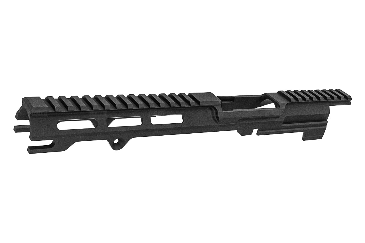 RGW MK3 Style Chassis Rail Kit For Marui TM AKM / AKX / GHK AK V3 GBBR Series  ( Black )