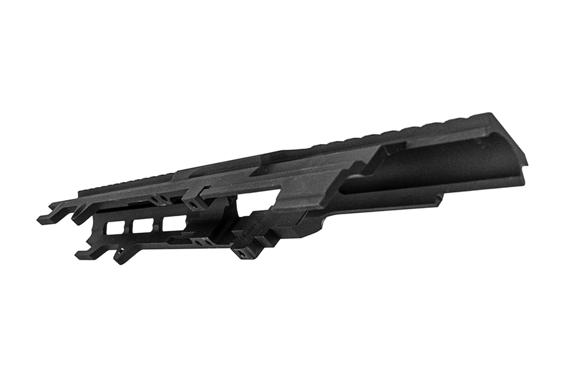 RGW MK3 Style Chassis Rail Kit For Marui TM AKM / AKX / GHK AK V3 GBBR Series  ( Black )