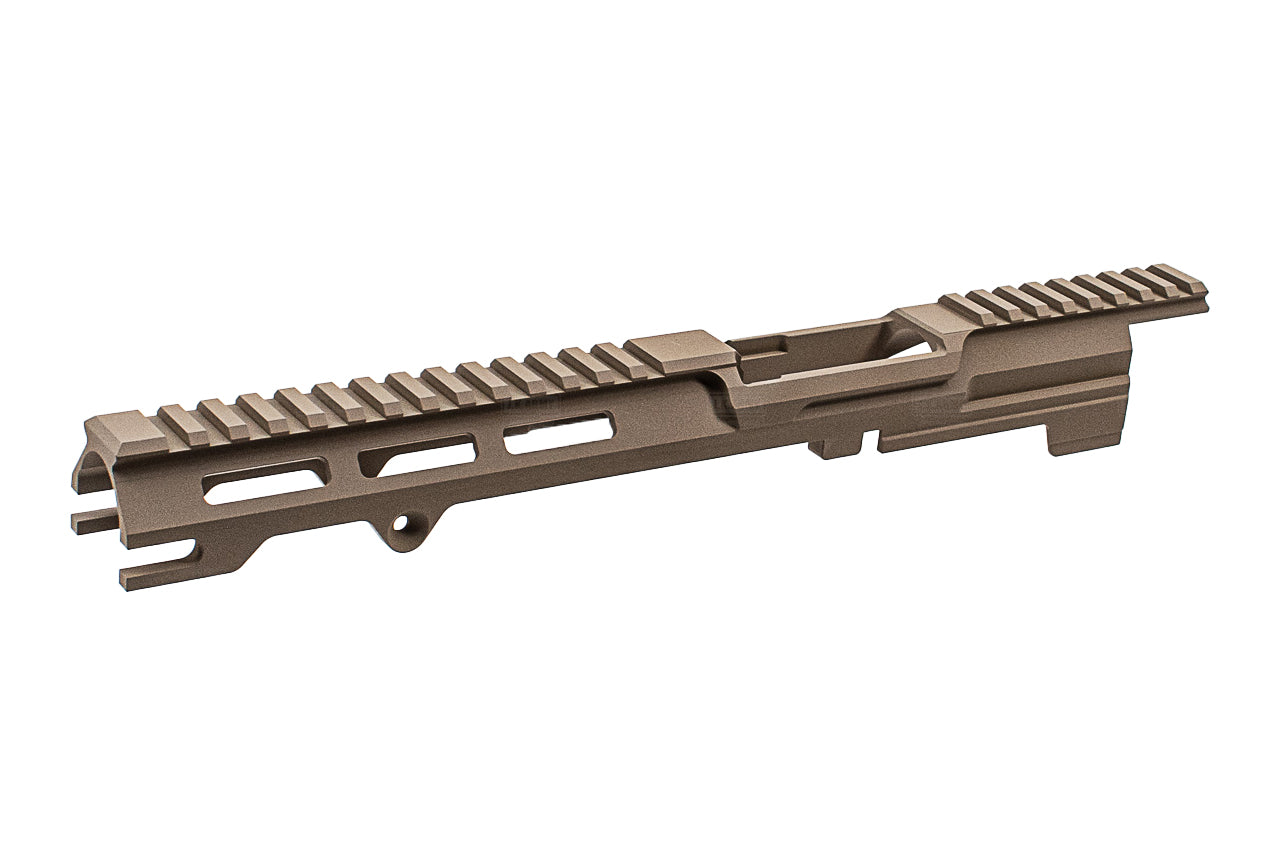 RGW MK3 Style Chassis Rail Kit For Marui TM AKM / AKX / GHK AK V3 GBBR Series ( Cerakote FDE )