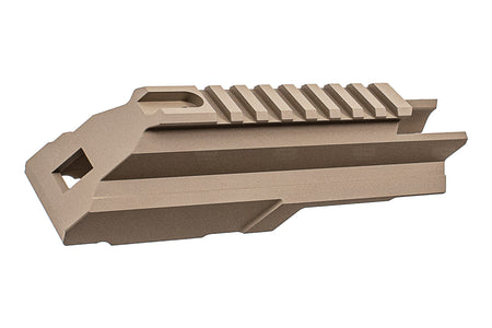RGW MK3 Style Chassis Rail Kit For Marui TM AKM / AKX / GHK AK V3 GBBR Series ( Cerakote FDE )