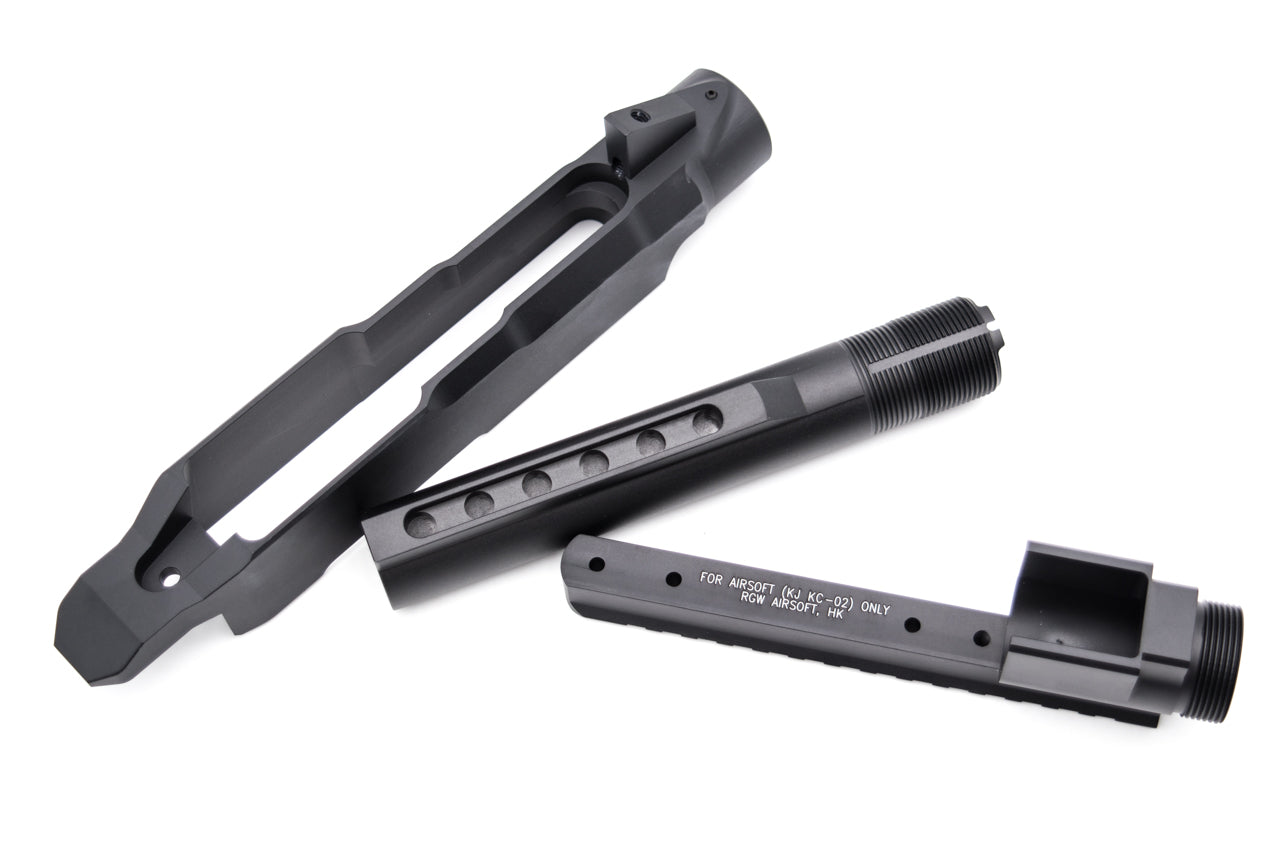 RGW CI Carbine Kit for KJ KC-02 GBBR ( Black )