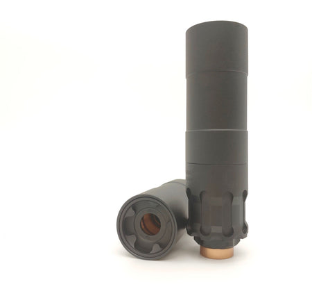 RGW OBS 9mm Style Dummy Barrel Extension with Tracer Ver. for UMAREX / VFC MP5 / 14mm CCW Thread Adapter ( Black )