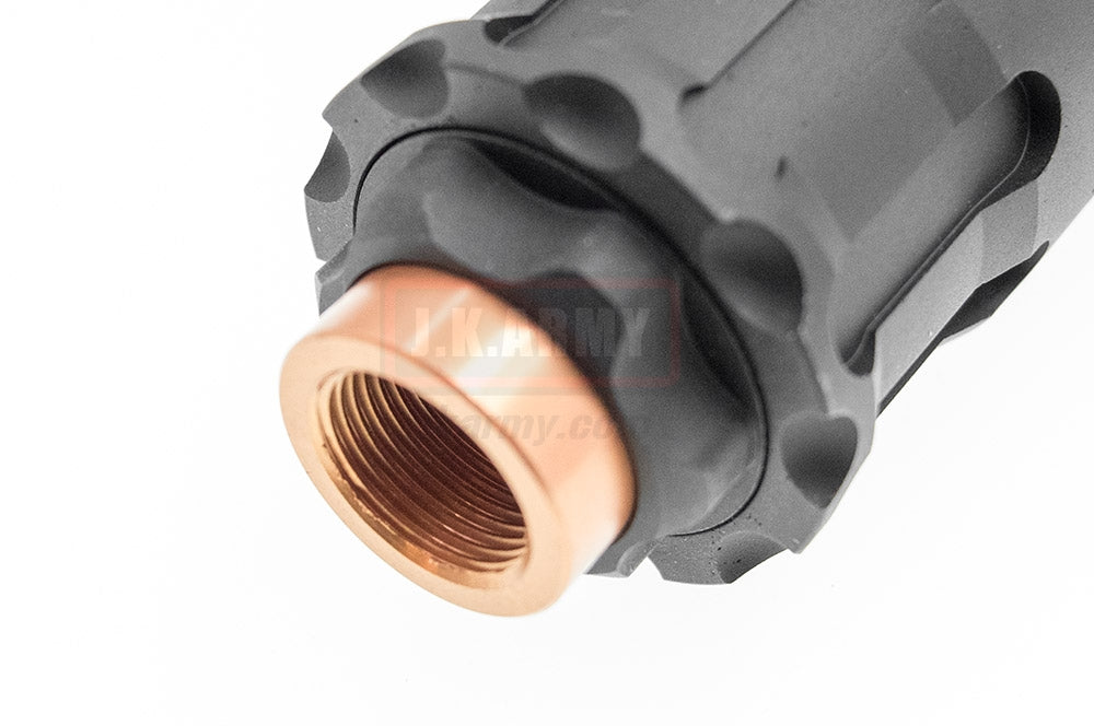 RGW OBS Style 45 Dummy Barrel Extension 14mm CCW BK