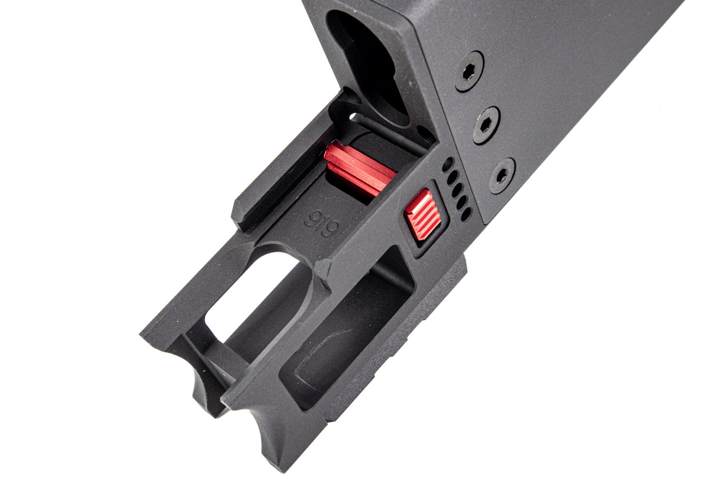 RGW FISH-917 Style Dummy Suppressor for Model 17 GBB Pistol Airsoft ( UMAREX Glock G17 / G19X / G45 )-919