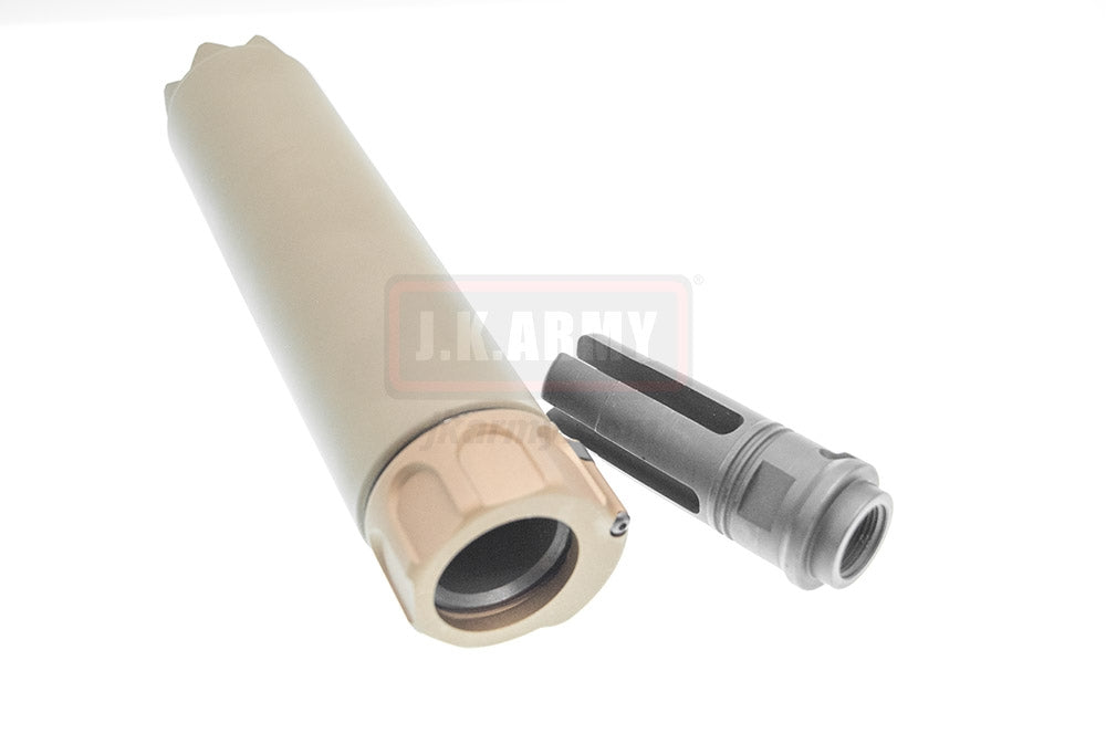 RGW SF SOCOM 556 Monster Dummy Barrel Extension ( 14mm CCW ) ( DE )