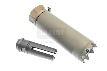 RGW SF SOCOM 556 Mini Monster Dummy Barrel Extension ( 14mm CCW ) ( DE )